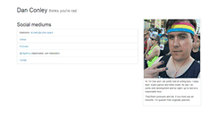 Desktop Screenshot of danconley.net